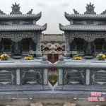Mẫu mộ đá hai mái RMD2-56