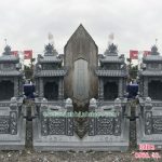 Mẫu mộ đá hai mái RMD2-58