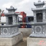 Mẫu mộ đá hai mái RMD2-59