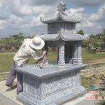 Mẫu mộ đá hai mái RMD2-64
