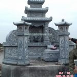 Mẫu lăng thờ đá khối RLT-32