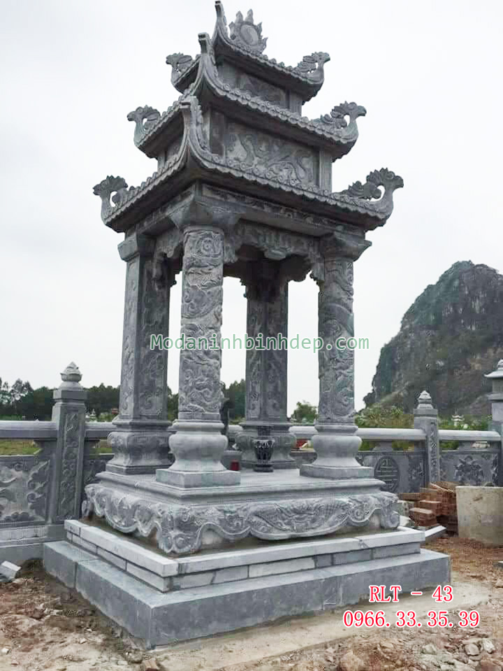 Mẫu lăng thờ bằng đá