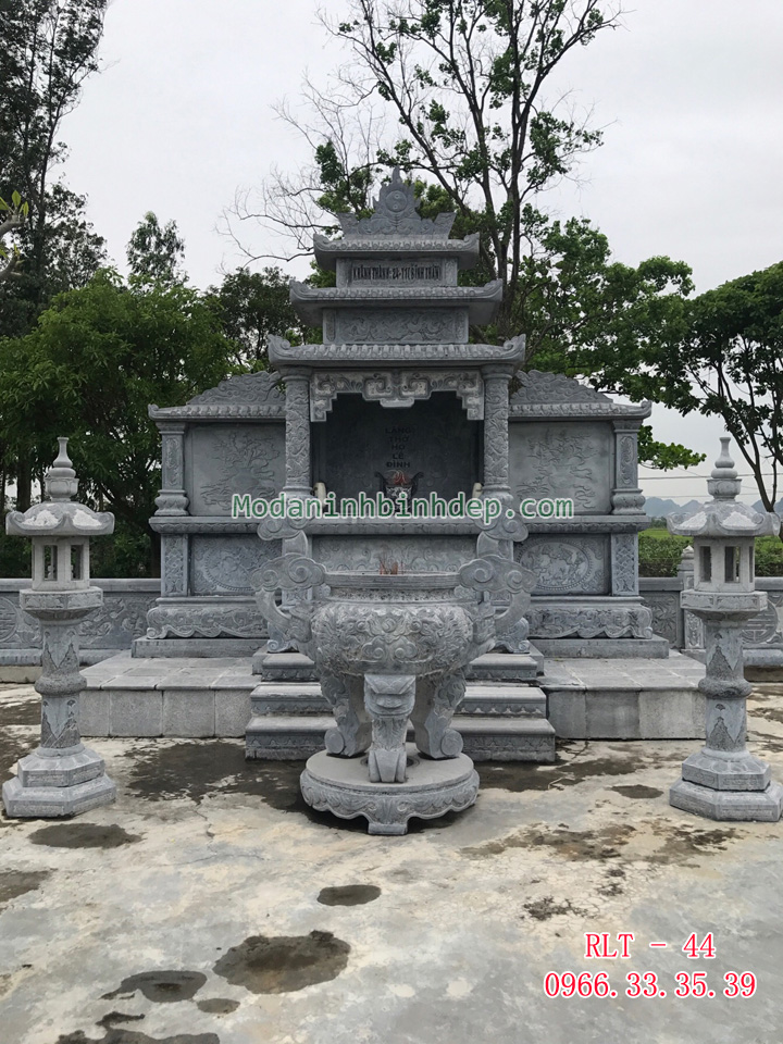 Mẫu lăng thờ bằng đá