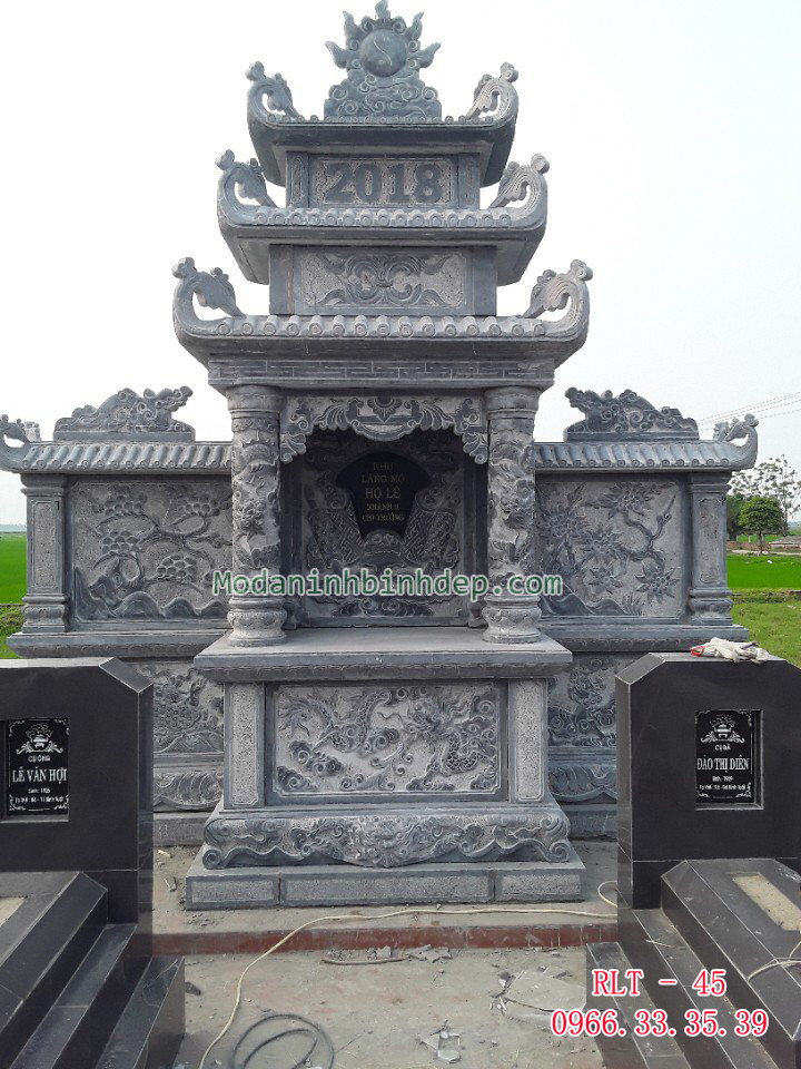 Mẫu lăng thờ bằng đá