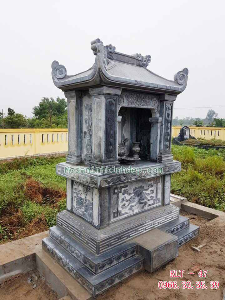 Mẫu lăng thờ bằng đá