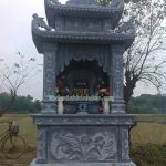 Mẫu lăng thờ đá xanh RLT-52