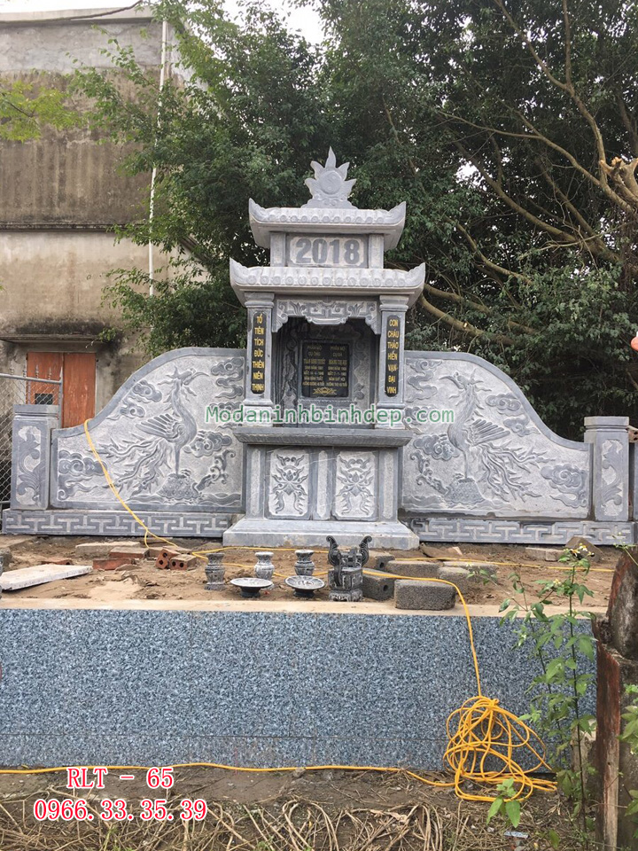 Mẫu lăng thờ đá đẹp