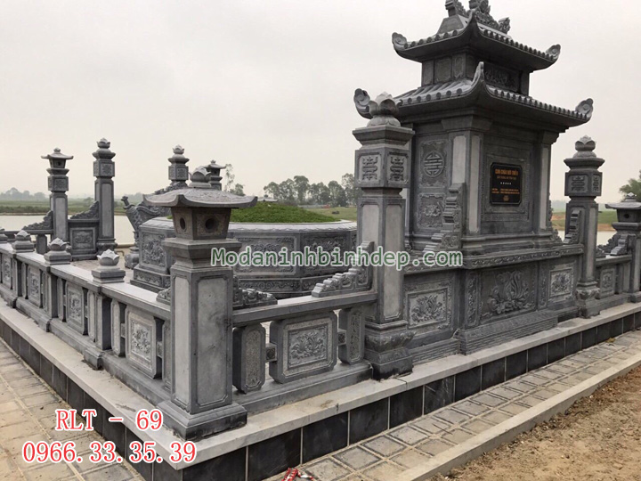 Mẫu lăng thờ đá đẹp