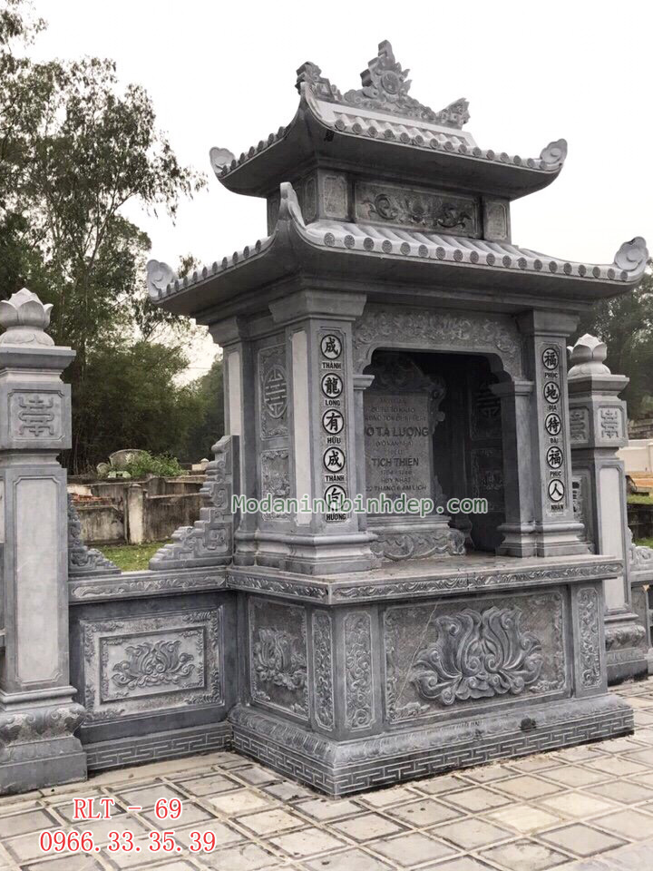 Mẫu lăng thờ đá đẹp