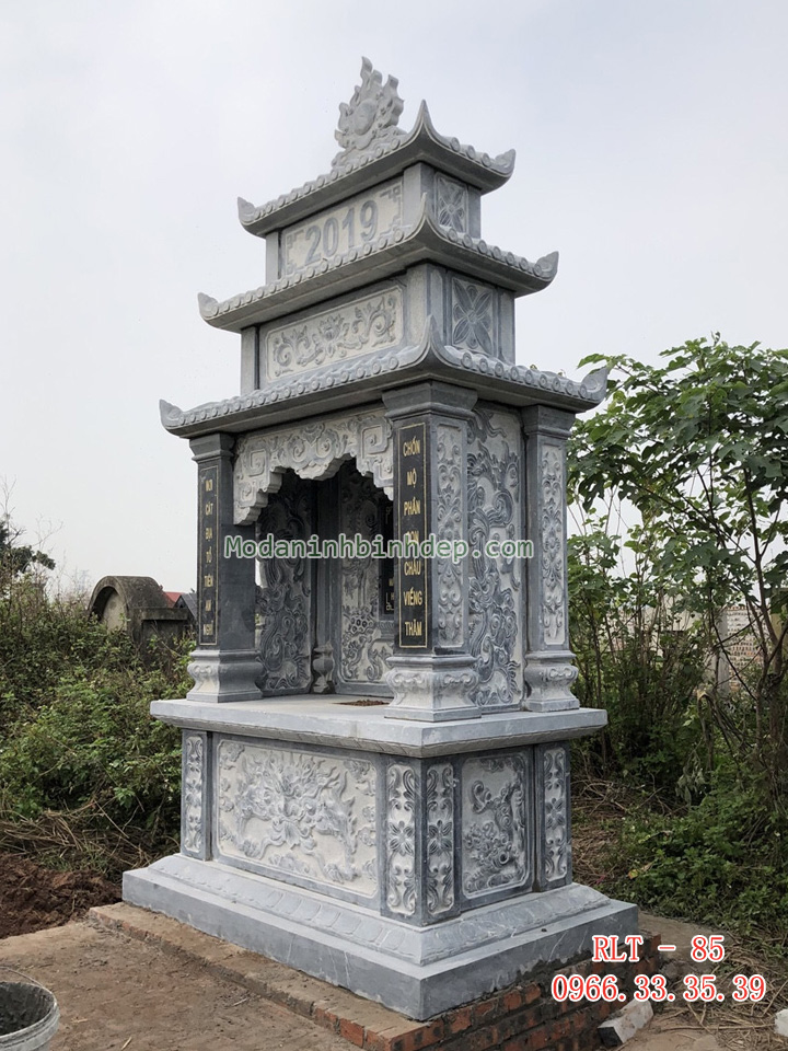 Mẫu lăng thờ bằng đá đẹp