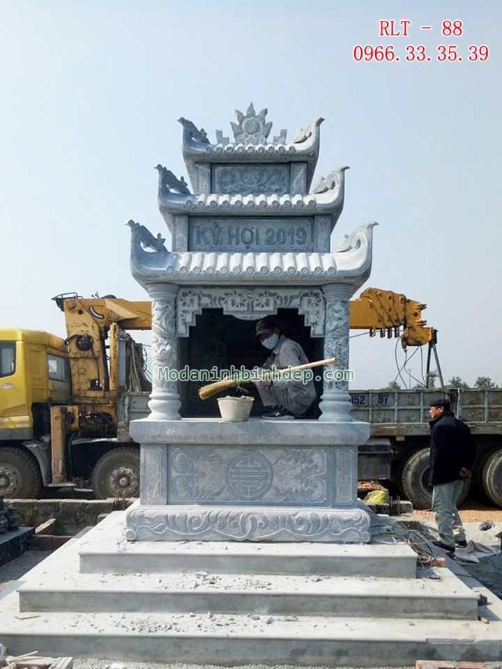 Mẫu lăng thờ bằng đá đẹp