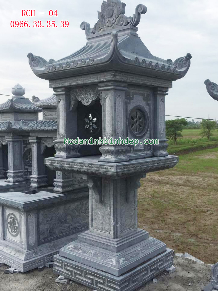 Mẫu bàn thờ thiên bằng đá